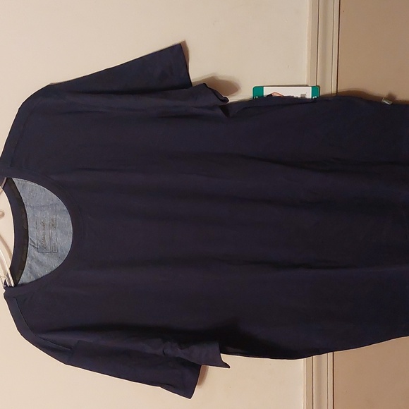 Eddie Bauer Blue Solid Lounge Tshirt Mens EG XL - Picture 14 of 16